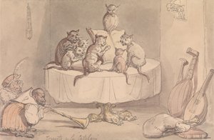 ラカタラニでのコンサート 作： Thomas Rowlandson